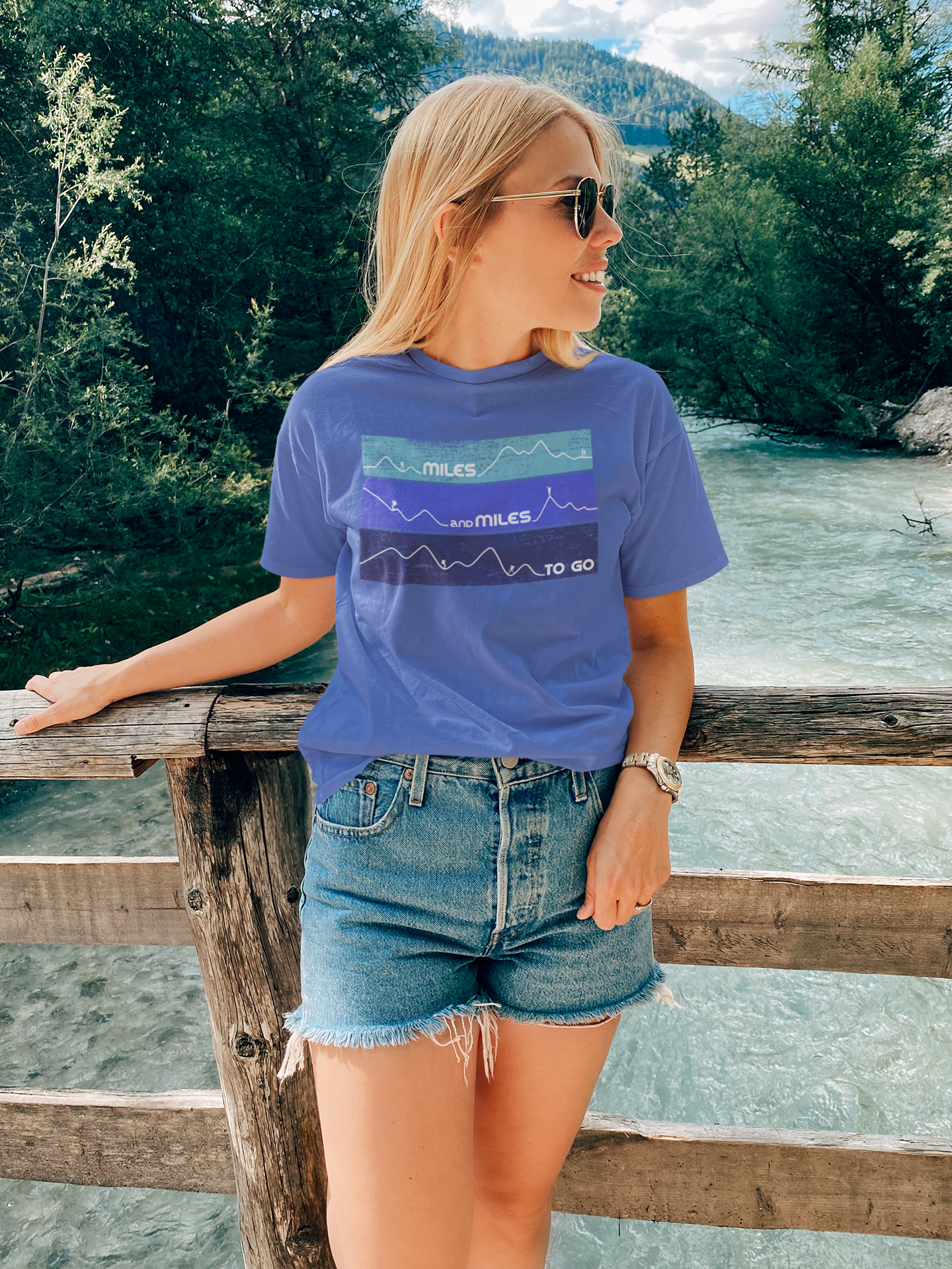 Miles and Miles To Go Unisex Tee