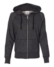 DDF Logo Black Glitter Zip Up Hoodie ***TWO LEFT***