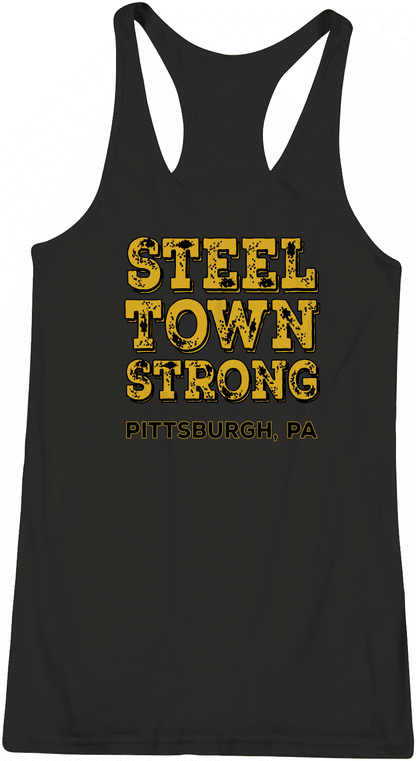 Steel Town Strong Women's Racerback Tank