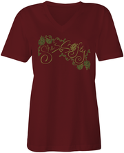 She's Crafty Women's V-Neck Tee