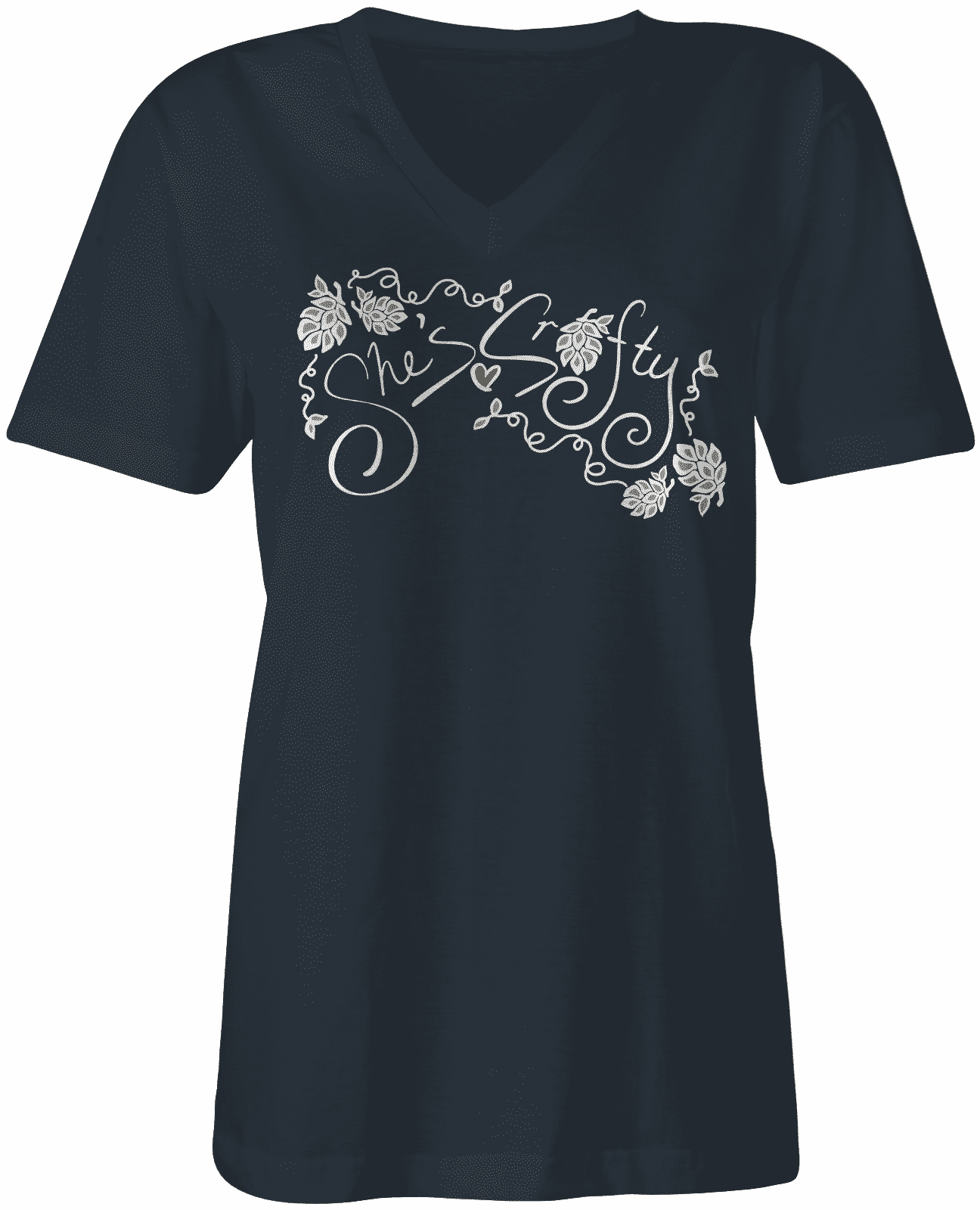She's Crafty Women's V-Neck Tee